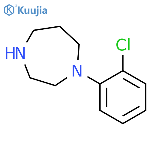 1-(2-chlorophenyl)-1,4-diazepane structure