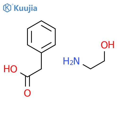 BENZENEACETIC ACID, COMPD. WITH 2-AMINOETHANOL (1:1) structure