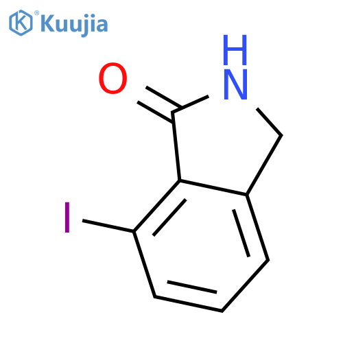 7-Iodo-2,3-dihydro-1H-isoindol-1-one structure