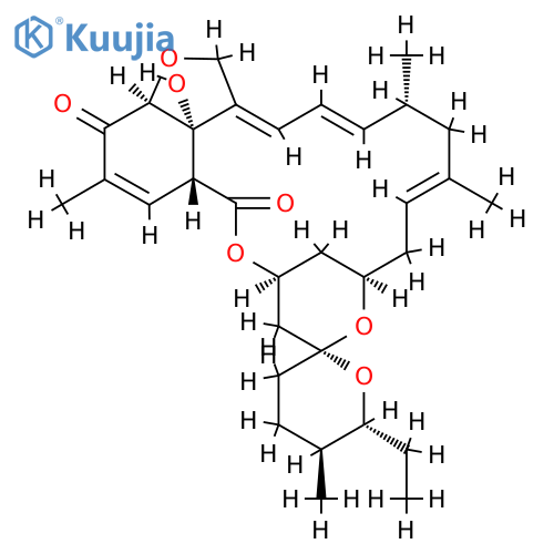 (5'S,6R,6'R,11R,13R,15S,17aR,20aS,20bS)-6'-ethyl-20b-hydroxy-5',6,8,19-tetramethyl-3',4',5',6',10,11,14,15,20a,20b-decahydro-2H,7H-spiro[11,15-methanofuro[4,3,2-pq][2,6]benzodioxacyclooctadecine-13,2'-pyran]-17,20(6H,17aH)-dione structure