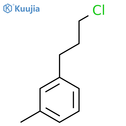 Benzene, 1-(3-chloropropyl)-3-methyl- structure