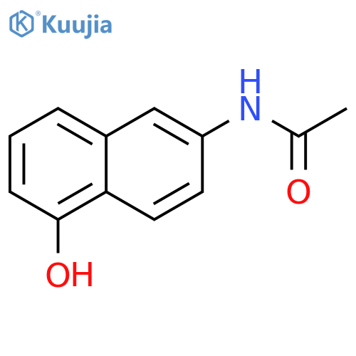 Acetamide, N-(5-hydroxy-2-naphthalenyl)- structure