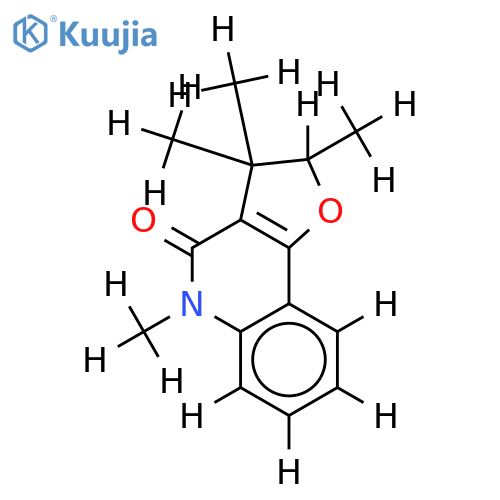 2,3,3,5-tetramethyl-2,3,4,5-tetrahydrofuranoquinolin-4-one structure