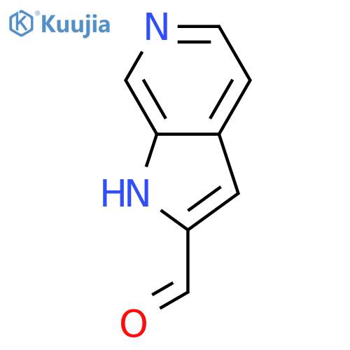 1H-Pyrrolo[2,3-c]pyridine-2-carbaldehyde structure