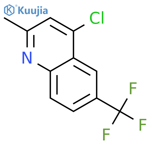 4-Chloro-2-methyl-6-(trifluoromethyl)quinoline structure