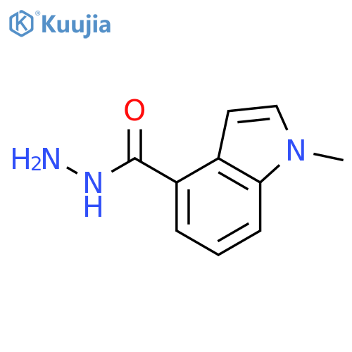 1-methyl-1H-Indole-4-carboxylic acid hydrazide structure