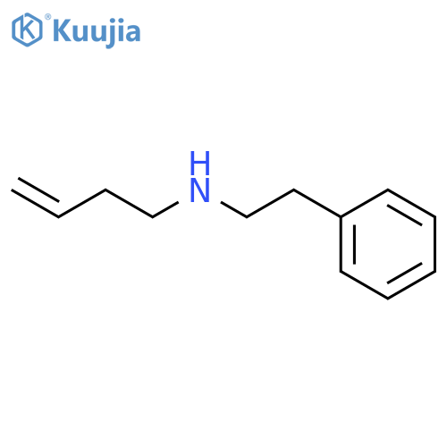 N-(2-phenylethyl)but-3-en-1-amine structure