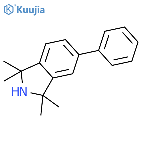 1H-Isoindole, 2,3-dihydro-1,1,3,3-tetramethyl-5-phenyl- structure