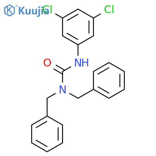 Urea, N'-(3,5-dichlorophenyl)-N,N-bis(phenylmethyl)- structure