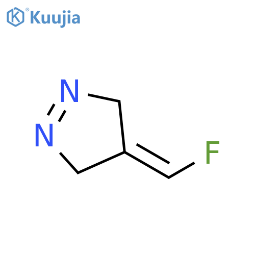 3H-Pyrazole, 4-(fluoromethylene)-4,5-dihydro- structure