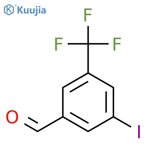 3-Iodo-5-(trifluoromethyl)benzaldehyde structure