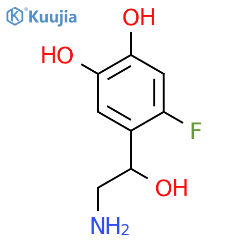 6-fluoronorepinephrine structure