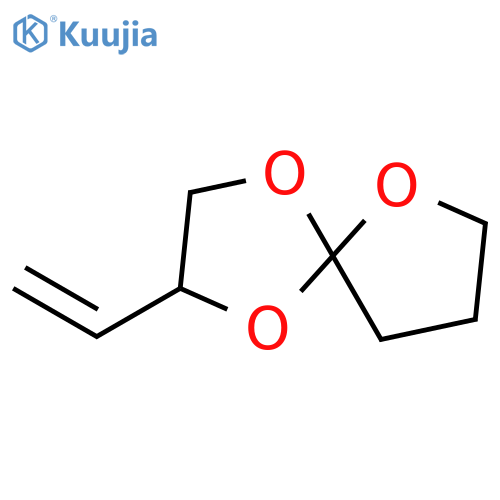 1,4,6-Trioxaspiro[4.4]nonane, 2-ethenyl- structure