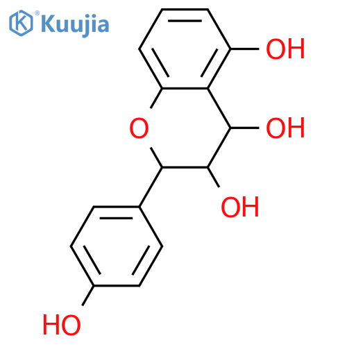 3,4,4',5-Tetrahydroxyflavan; (2RS,3SR,4RS)-form structure