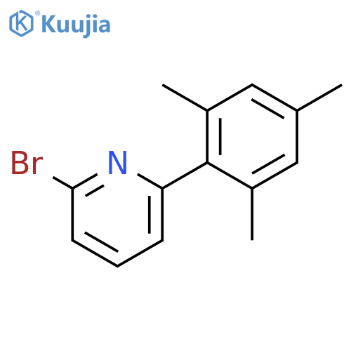 Pyridine, 2-bromo-6-(2,4,6-trimethylphenyl)- structure