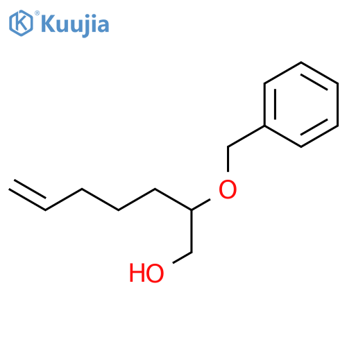 6-Hepten-1-ol, 2-(phenylmethoxy)-, (2R)- structure