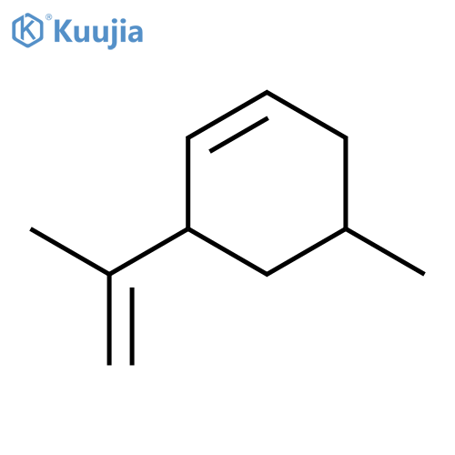 5-methyl-3-(prop-1-en-2-yl)cyclohexene structure