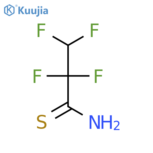 2,2,3,3-tetrafluoropropanethioamide structure