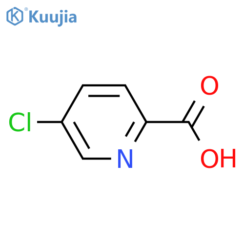 5-chloropyridine-2-carboxylic acid structure