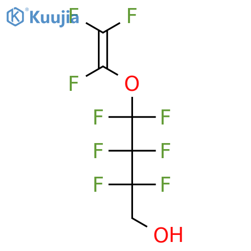 2,2,3,3,4,4-Hexafluoro-4-[(trifluoroethenyl)oxy]butan-1-ol structure