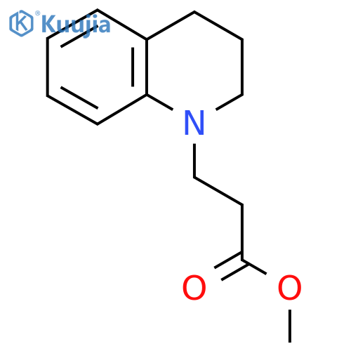 N-[2-(methoxycarbonyl)ethyl]-1,2,3,4-tetrahydroquinoline structure