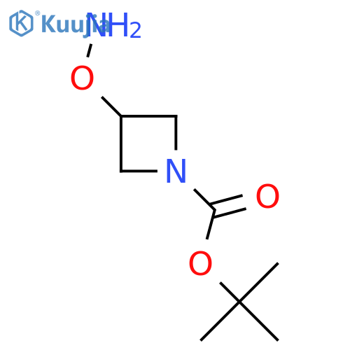 tert-butyl 3-(aminooxy)azetidine-1-carboxylate structure