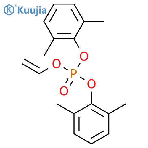 Bis(2,6-dimethylphenyl) Ethenyl Phosphate structure