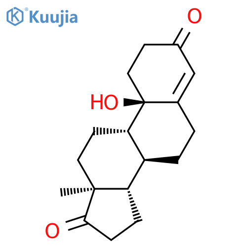 10a-Hydroxy-19-norandrost-4-ene-3,17-dione structure