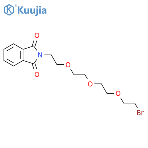 Bromo-PEG3-phthalimide structure