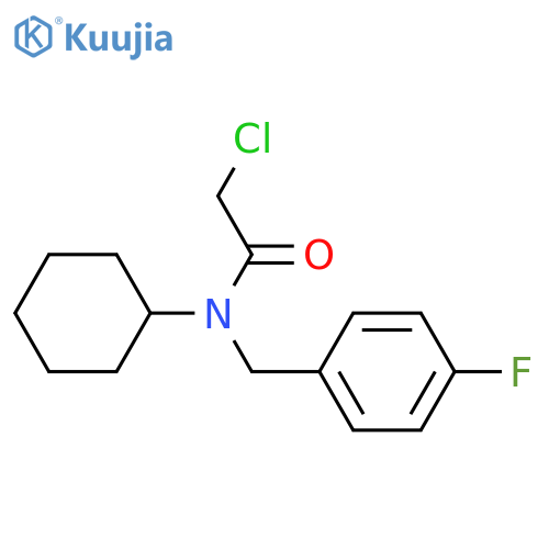 2-Chloro-N-Cyclohexyl-N-(4-Fluorophenyl)MethylAcetamide structure