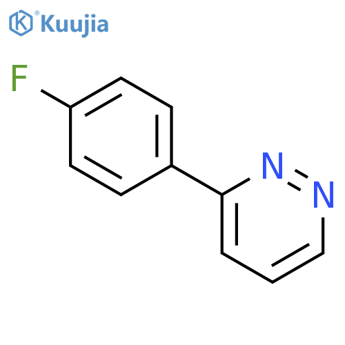 3-(4-fluorophenyl)-Pyridazine structure