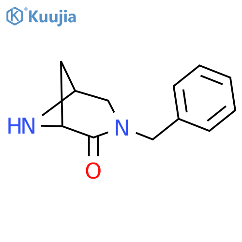 3-benzyl-3,6-diazabicyclo[3.1.1]heptan-2-one structure