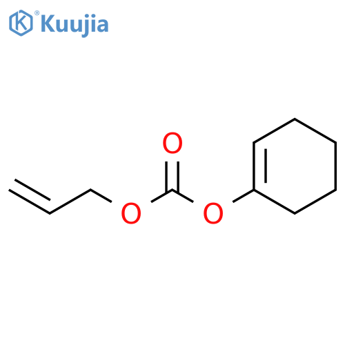 Carbonic acid, 1-cyclohexen-1-yl 2-propenyl ester structure