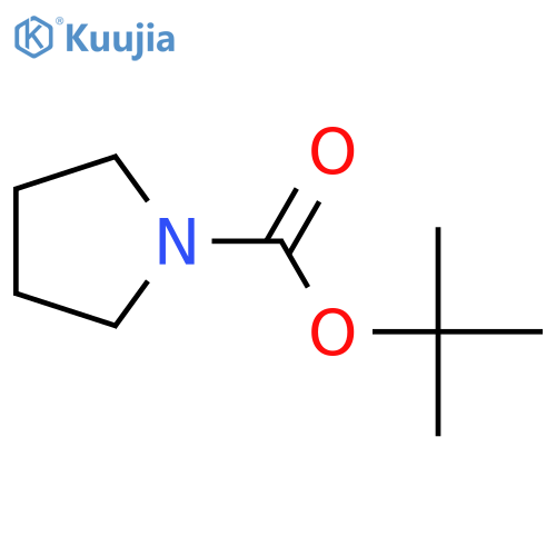 tert-Butyl pyrrolidine-1-carboxylate structure