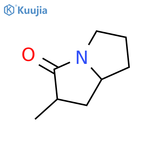 3H-Pyrrolizin-3-one, hexahydro-2-methyl- structure