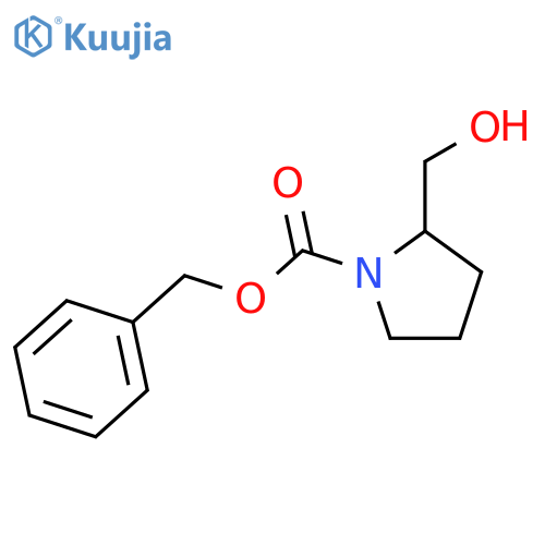 Cbz-DL-Prolinol structure