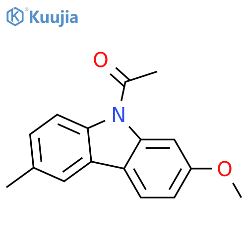 2-Hydroxy-6-methyl-9H-carbazole; Me ether, N-Ac structure