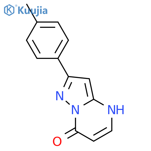 Pyrazolo[1,5-a]pyrimidin-7(4H)-one, 2-(4-methylphenyl)- structure