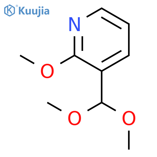 3-Dimethoxymethyl-2-methoxy-pyridine structure
