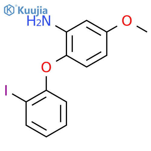 2-(2-Iodophenoxy)-5-methoxyaniline structure