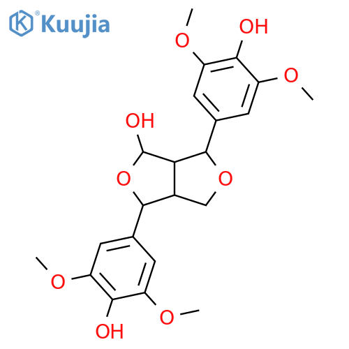 7,9':7',9-Diepoxy-8,8'-lignan-3,3',4,4',5,5',9-heptol; (7S,7'S,8S,8'R,9R)-form, 3,3',5,5'-Tetra-Me ether structure
