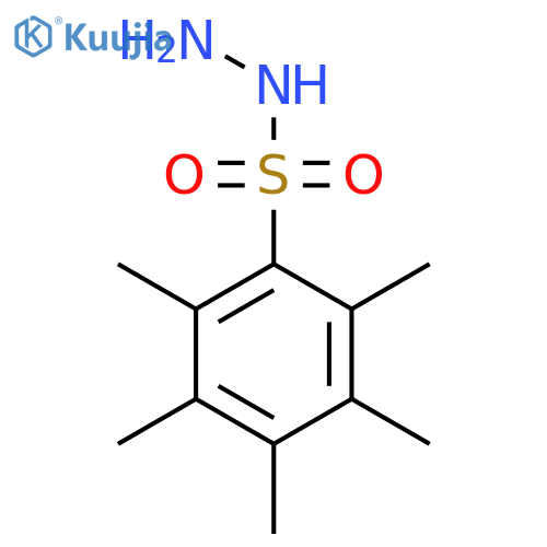 2,3,4,5,6-Pentamethylbenzenesulfonohydrazide structure