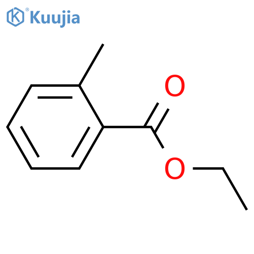 Ethyl 2-methylbenzoate structure