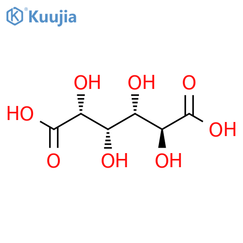 (2R,3S,4S,5S)-2,3,4,5-tetrahydroxyhexanedioic acid structure
