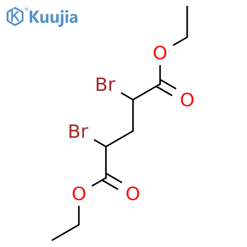 Diethyl 2,4-dibromopentanedioate structure