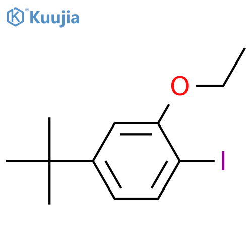 4-(Tert-Butyl)-2-ethoxy-1-iodobenzene structure