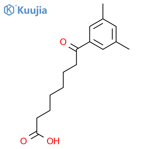 8-(3,5-dimethylphenyl)-8-oxooctanoic Acid structure