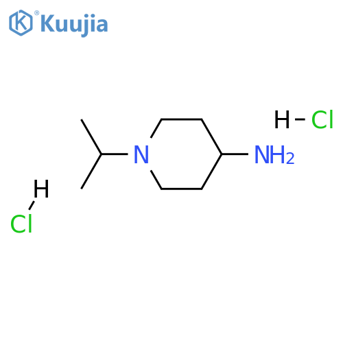4-PiperidinaMine, N-(1-Methylethyl)-, dihydrochloride structure