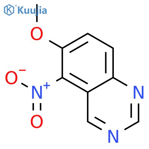 6-Methoxy-5-nitroquinazoline structure