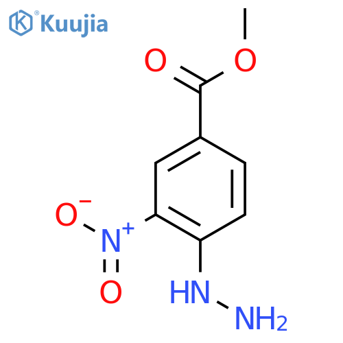 Methyl 4-hydrazinyl-3-nitrobenzoate structure